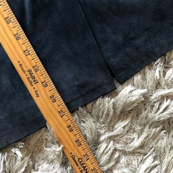 Vintage 100% Leather Pencil Skirt By Paris Sport Club Size Small - Picture 11 of 12